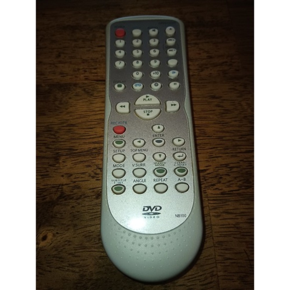 Genuine‎ Sylvania, Funai, Magnavox, Emerson NB100 DVD VCR Combo Remote TESTED